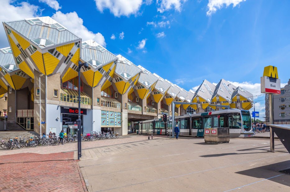 Cube Houses (Kubuswoningen), Rotterdam, South Holland, Netherlands